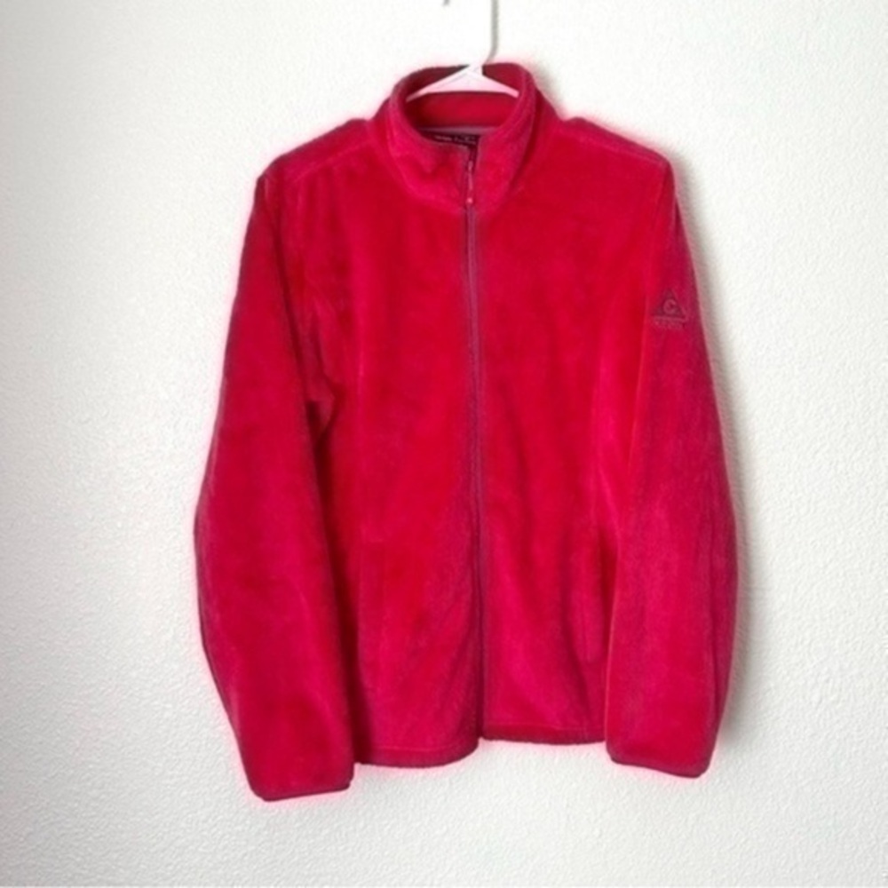 Gerry Fleece Jacket Women’s Size L Pink Full Zip